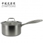 中凰艾菲煲 三层复底不锈钢奶锅 汤锅 单柄奶锅  无涂层健康锅具